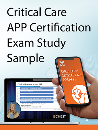 Critical Care APP Certification Exam Study Sample